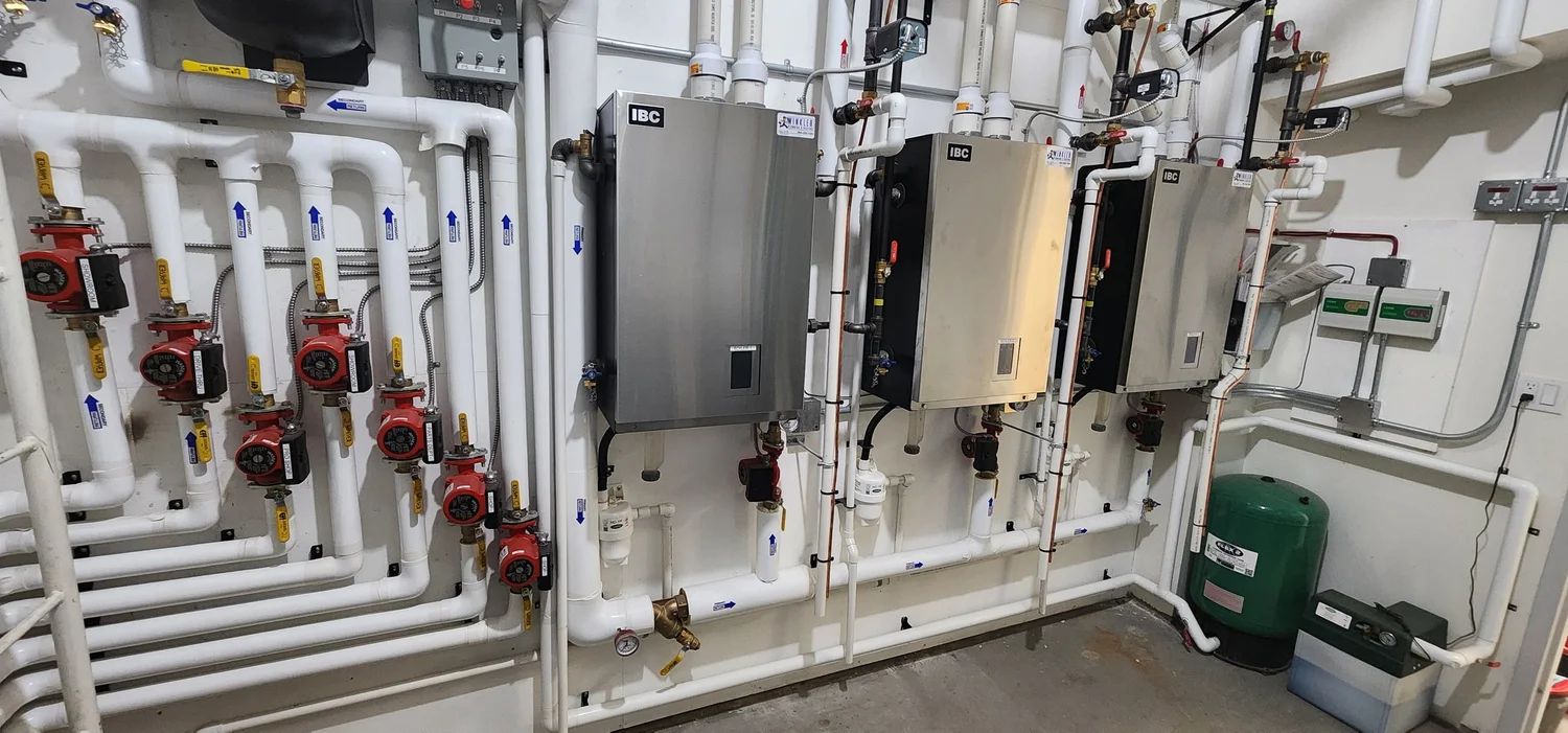 Boiler and piping